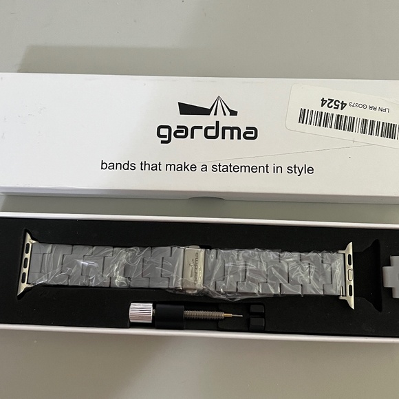 NEW Gardma Gray Watch Band  For Apple Watch - Picture 2 of 3